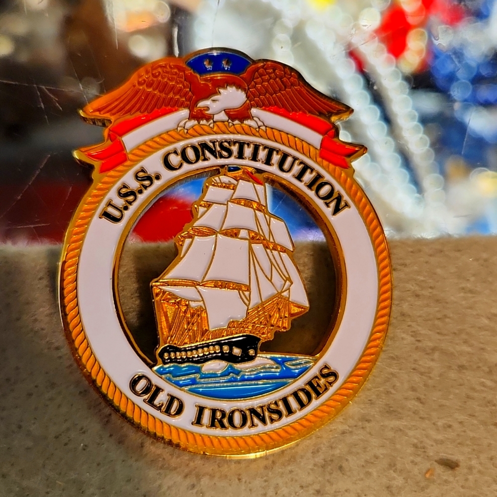Uss  constitution coin